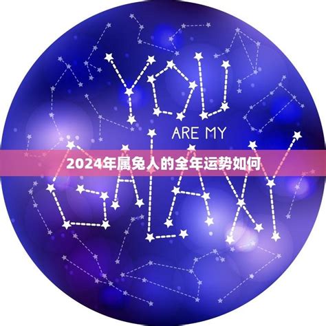 2024年 兔|2024年属兔人的全年运势 属兔人2024年每月运势及运程详解